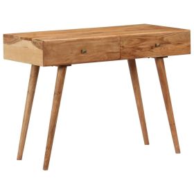 Desk 39.3"x20"x29.9" Solid Acacia Wood